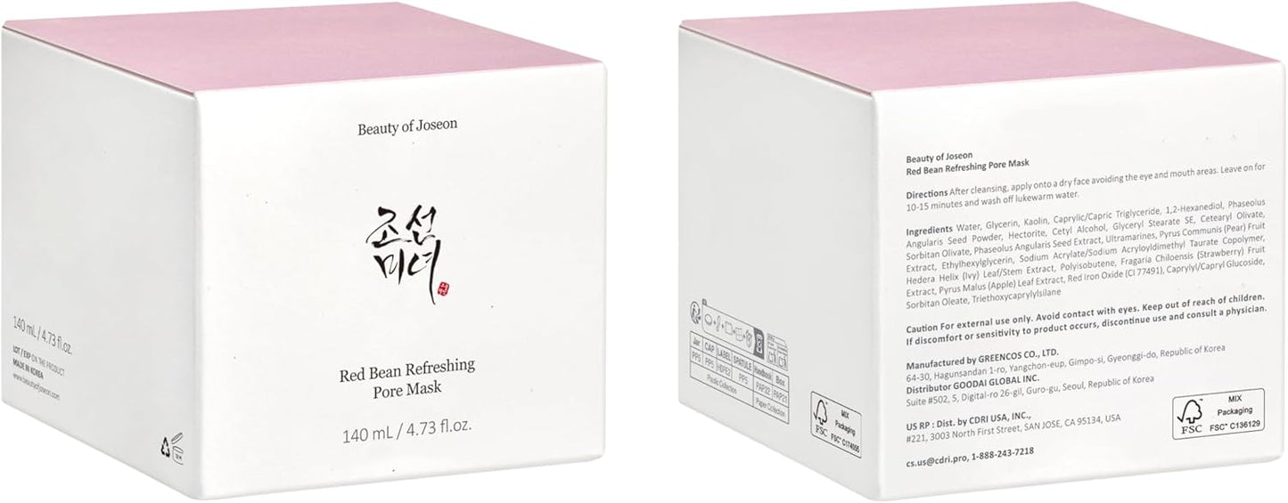 Beauty of Joseon Red Bean Refreshing Pore Mask