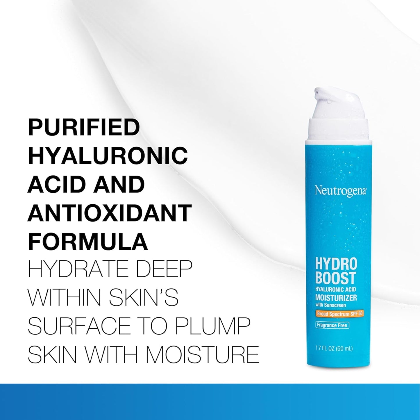 Neutrogena Hydro Boost Hyaluronic Acid Moisturizer SPF 50 Sunscreen