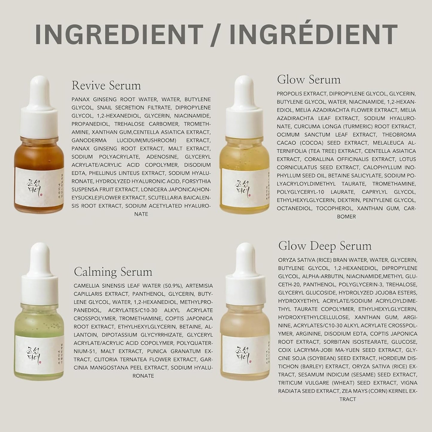 Beauty of Joseon Hanbang Serum Discovery Kit