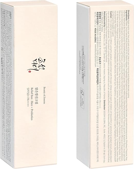Beauty of Joseon Relief Sun Rice + Probiotics Sunscreen 50ml