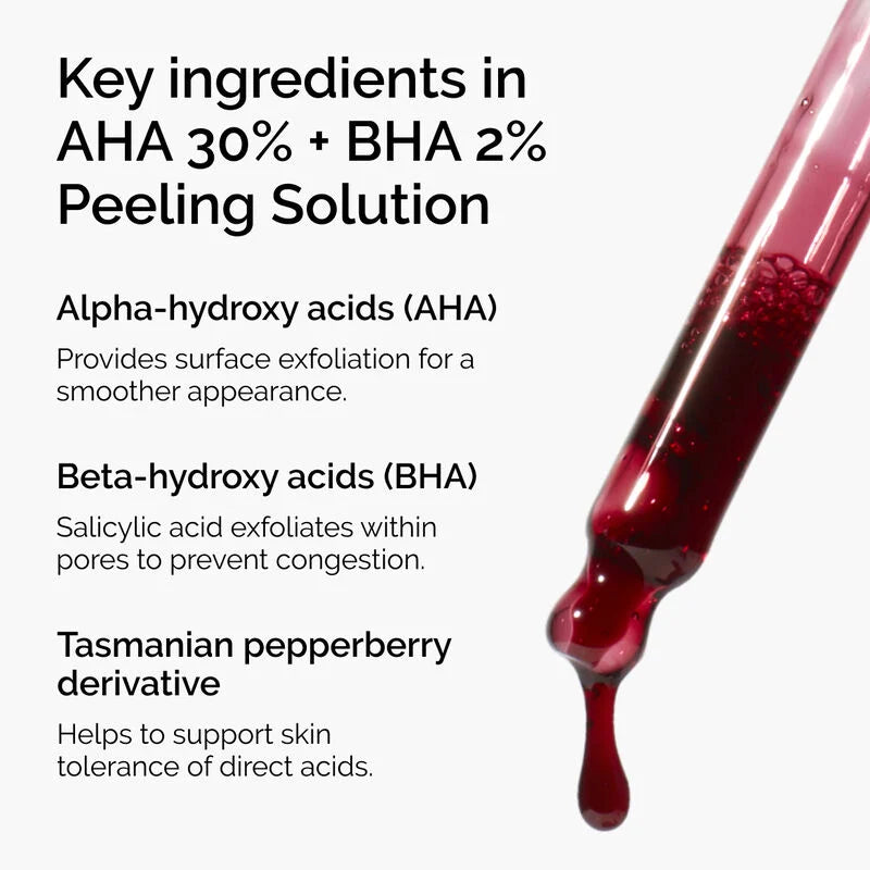 THE ORDINARY Peeling Solution AHA 30% + BHA 2%, White 30 ml