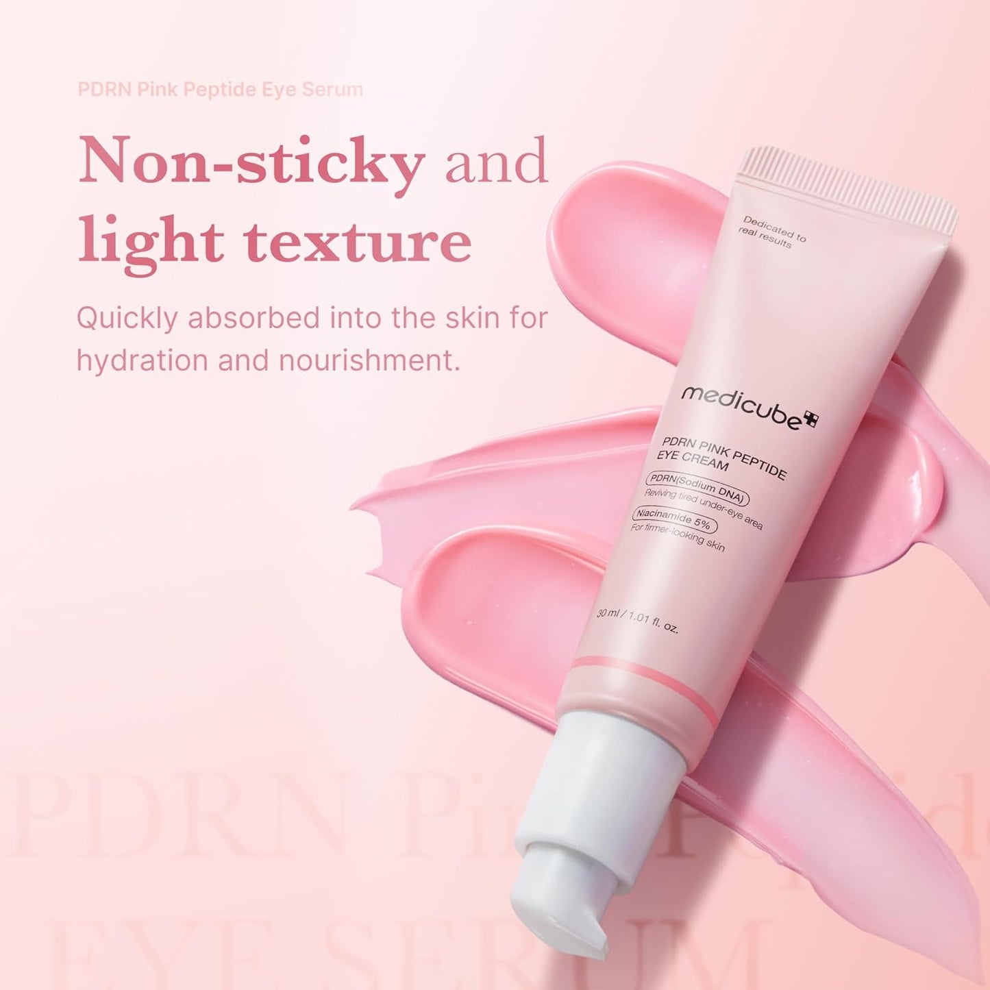 Medicube Salmon DNA PDRN Pink Peptide Eye Serum