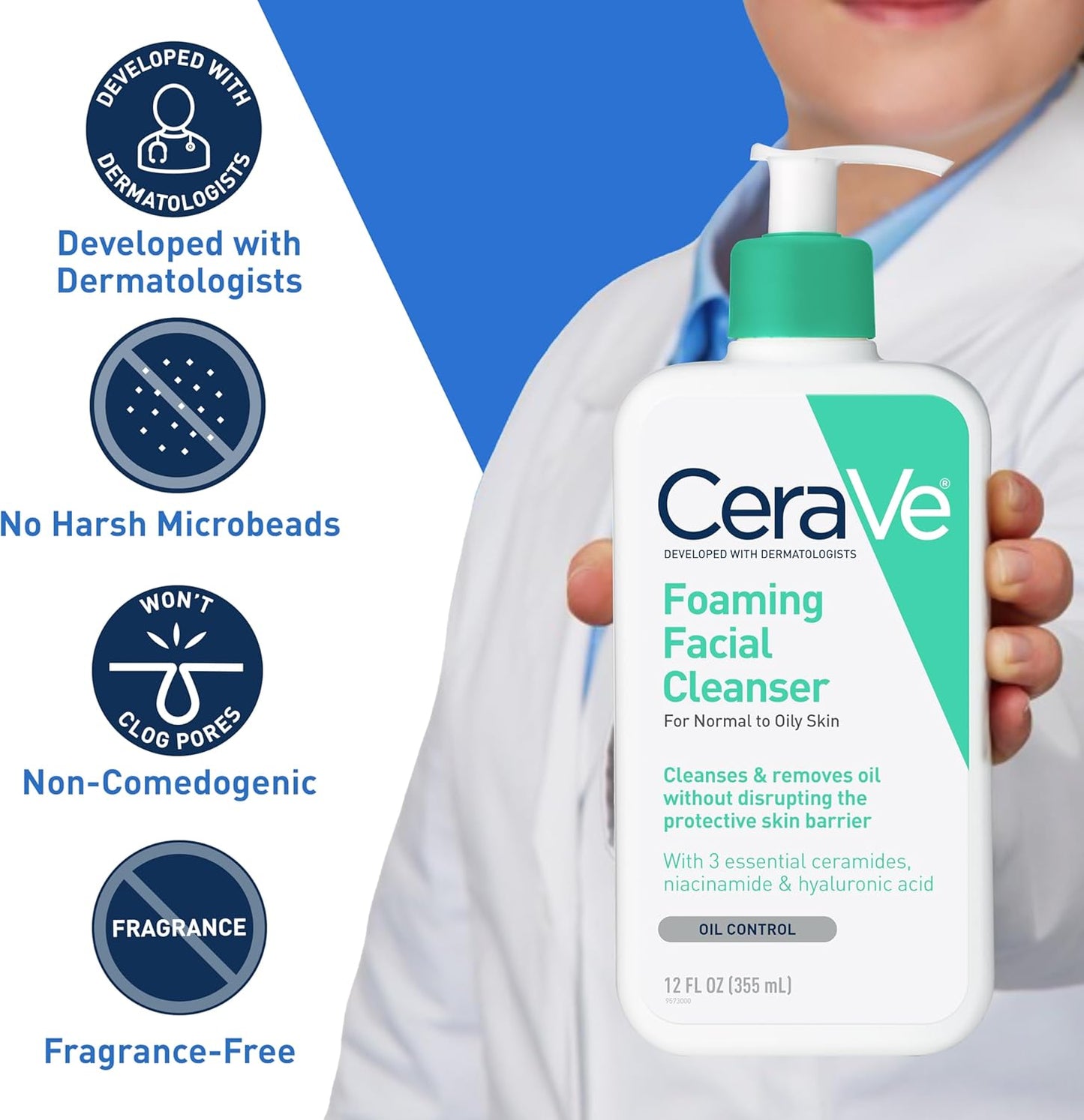 CeraVe Foaming Facial Cleanser 473 Ml