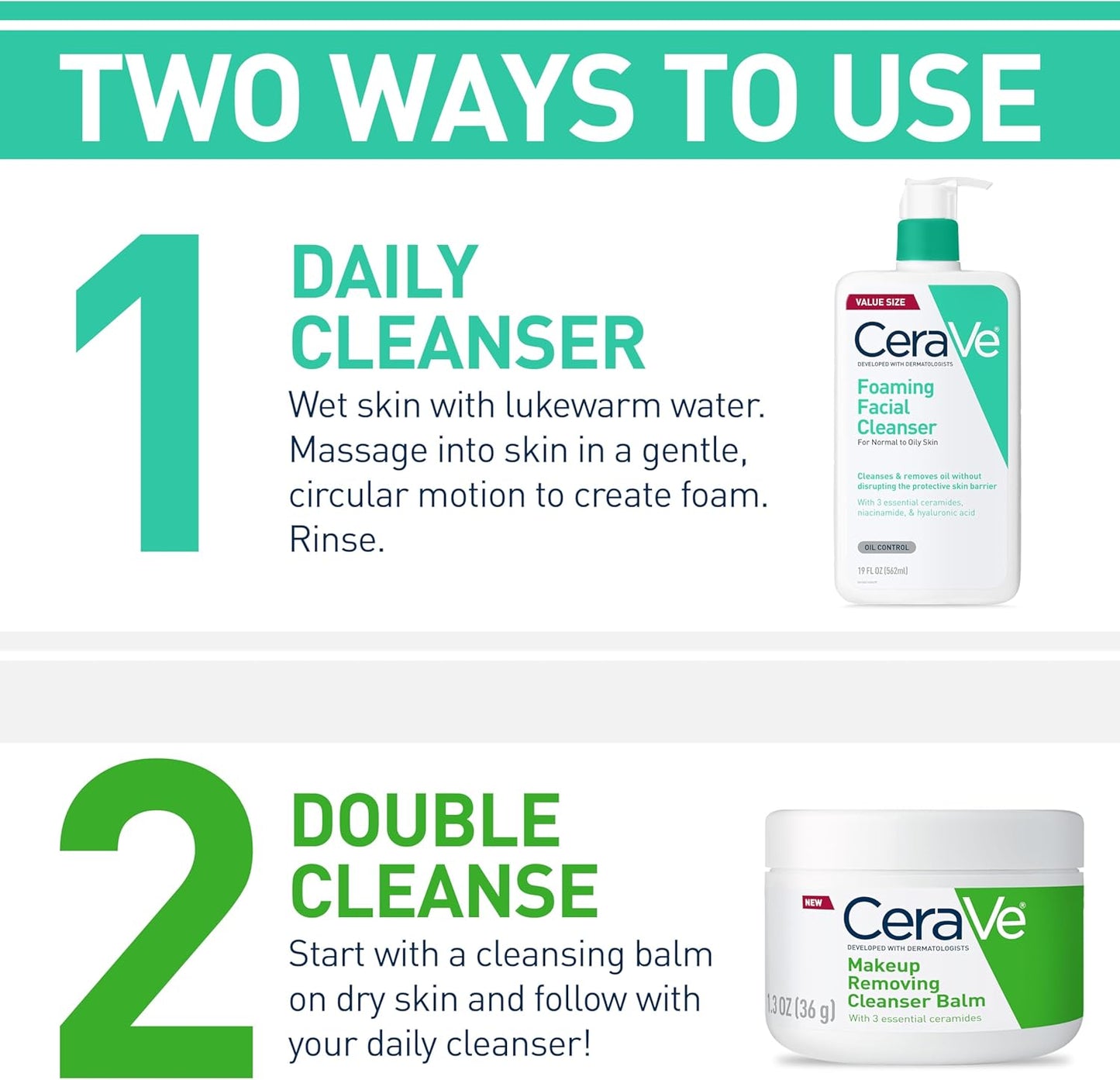 CeraVe Foaming Facial Cleanser 473 Ml
