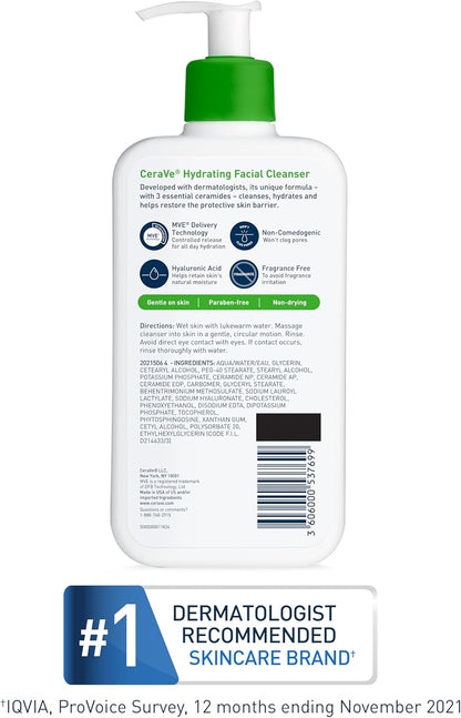 CeraVe Hydrating Facial Cleanser 237ml