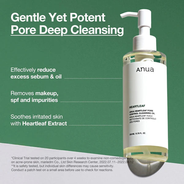 Heartleaf Pore Control Cleansing Oil 200ml