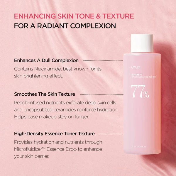 Peach 77 Niacin Essence Toner 250 ml