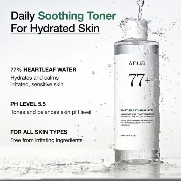 Heartleaf 77 Soothing Toner  250ml